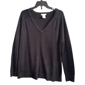 Sweet Romeo Black Knit Top Size XL